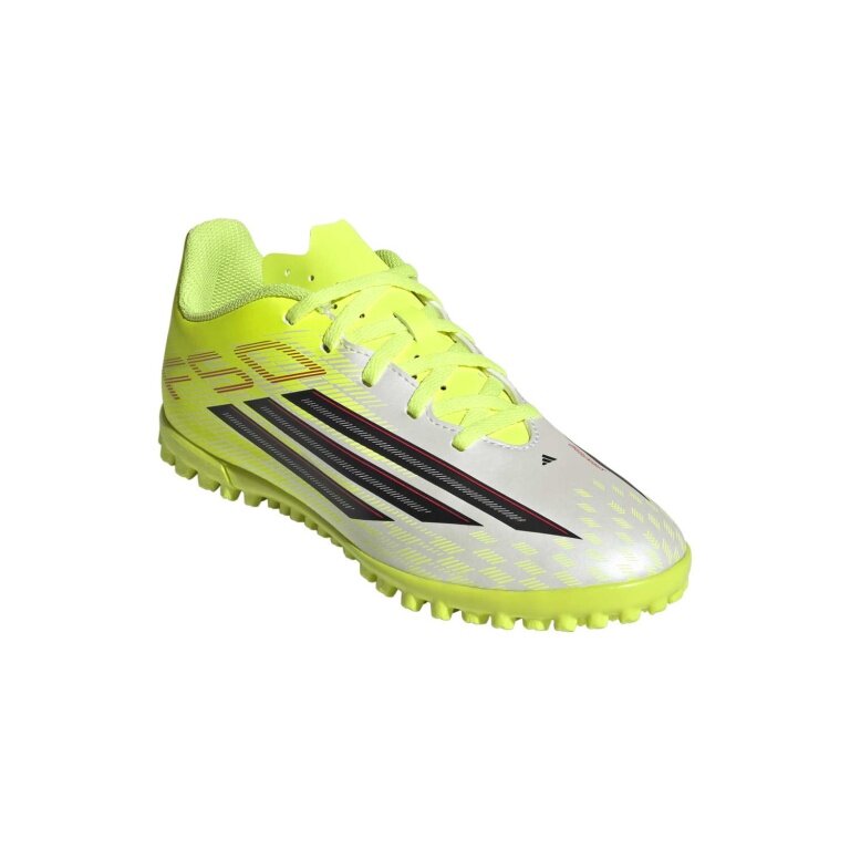 adidas Fussballschuhe F50 Club TF (für Kunstrasen, Hart- und Aschenplätze) 2026 limegrün/weiss Jungen