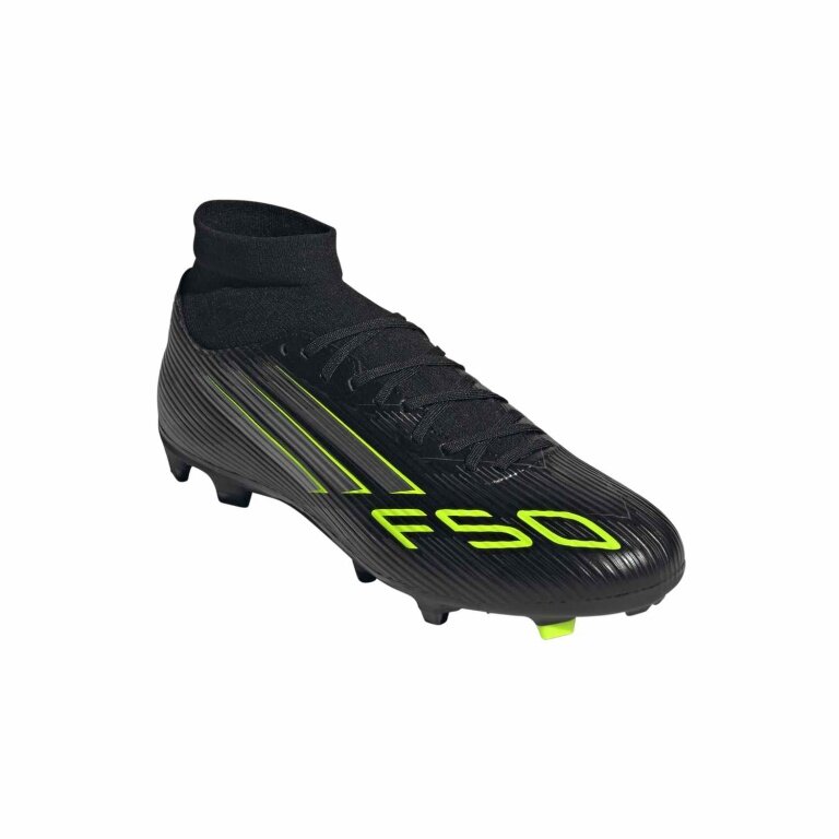adidas Fussballschuhe F50 League MID FG/MG (Kunstrasen, für feste Böden) schwarz Herren