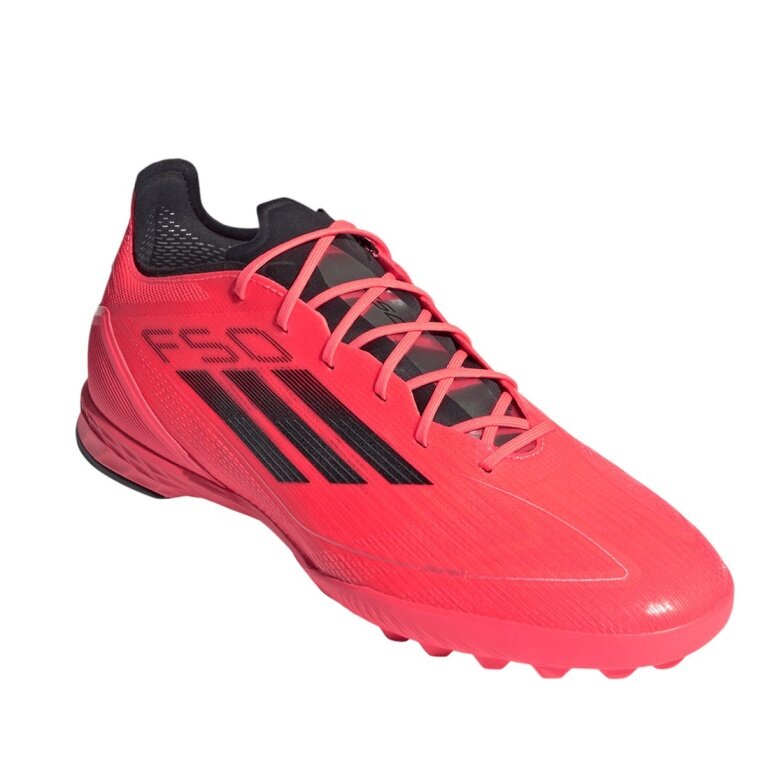 adidas Fussballschuhe F50 Pro TF (für Kunstrasen, Hart- und Aschenplätze) rot/schwarz Herren