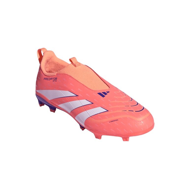 adidas Fussballschuhe Predator League LL FG/MG (Kunstrasen, für feste Böden) coralrot/weiss/blau Jungen