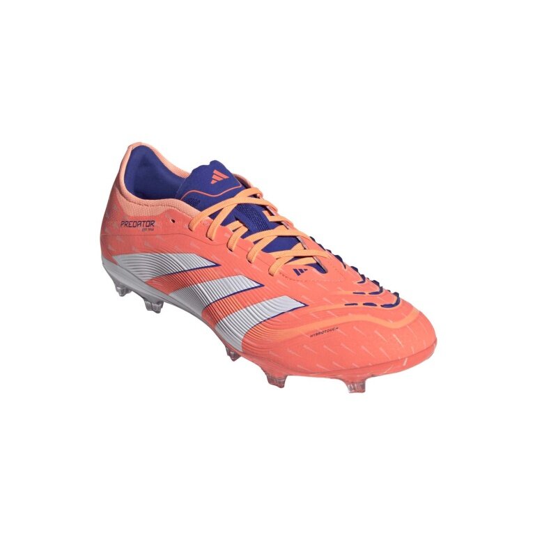 adidas Fussballschuhe Predator Pro FG für feste Böden (Naturrasen) coralrot/weiss Herren