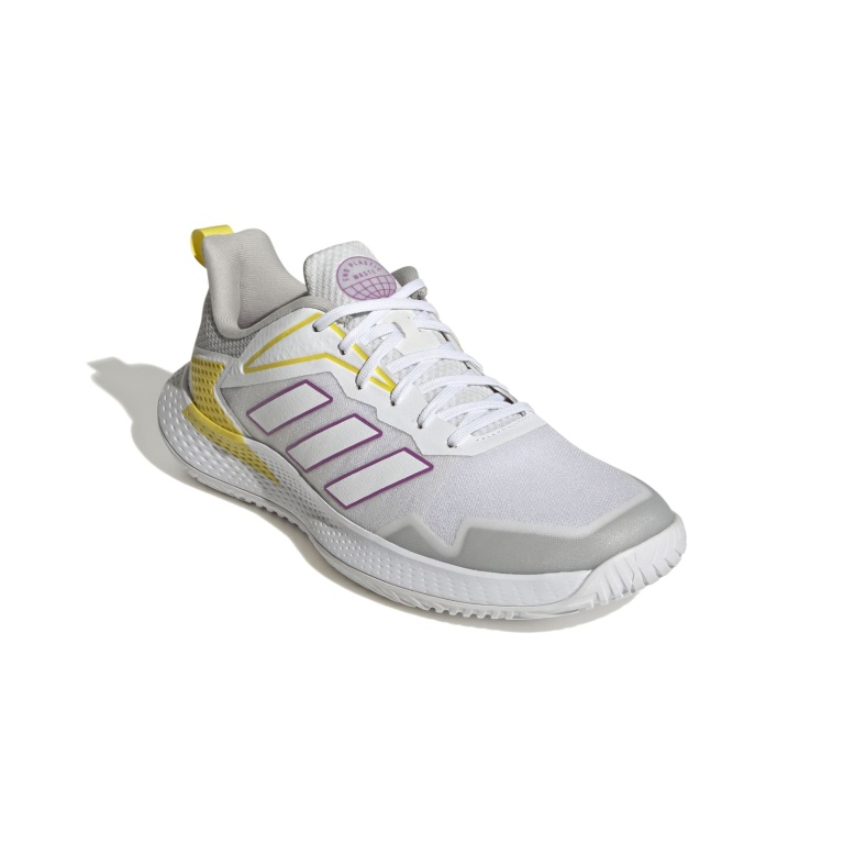 adidas Tennisschuhe Defiant Speed Allcourt weiss/gelb/lila Damen online  bestellen