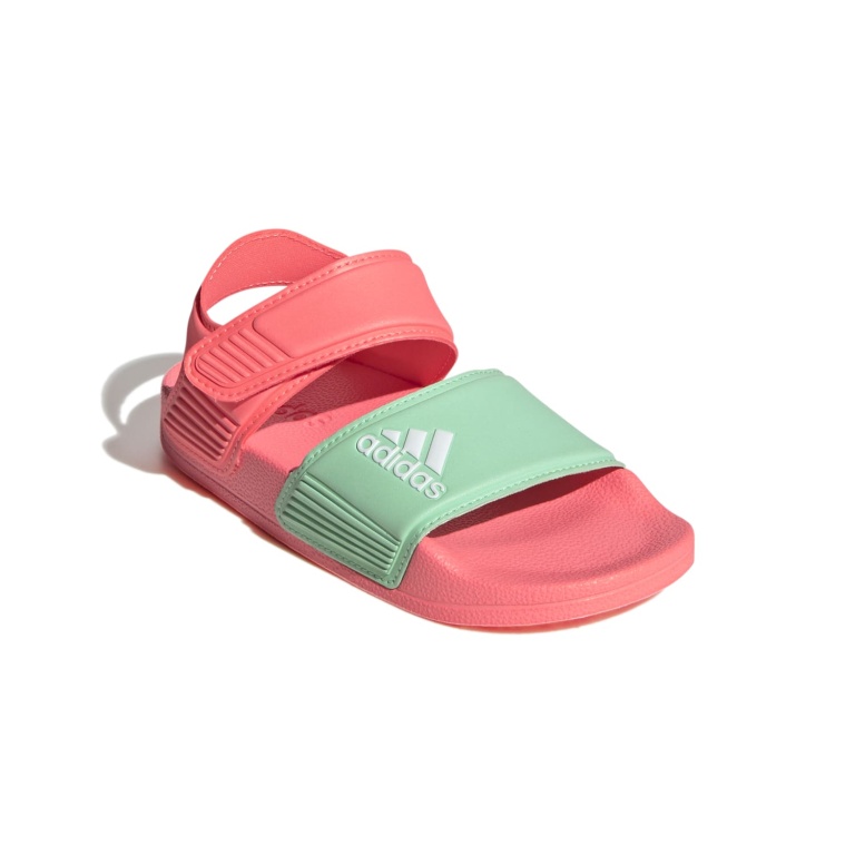 Spreekwoord Openlijk rek Produktbewertungen für adidas Adilette Sandale (Klettverschluss) acidrot Badeschuhe  Kinder