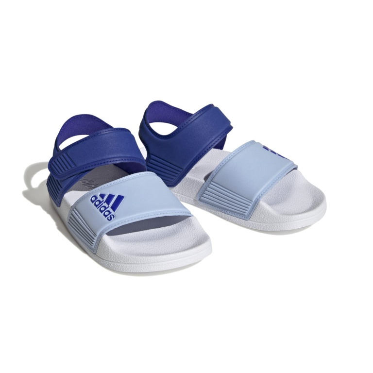 adidas Badeschuhe Adilette Sandale (Klettverschluss) blau/hellblau Kinder  versandkostenfrei online bestellen