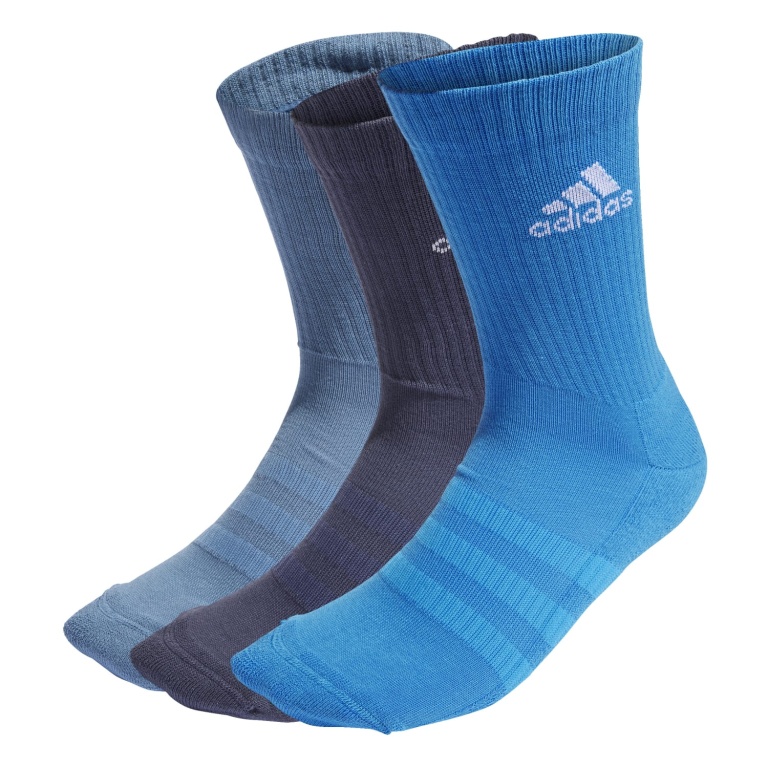 adidas Sportsocken Crew Cushion (Fußgewölbeunterstützung, durchgehend  gepolstert) altblau/blau/navy - 3 Paar online bestellen