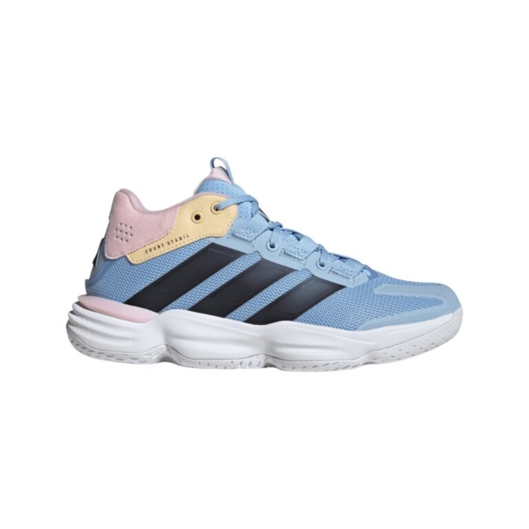 adidas Hallen-Indoorschuhe Courtstabil (Basketball) blau/rosa Damen