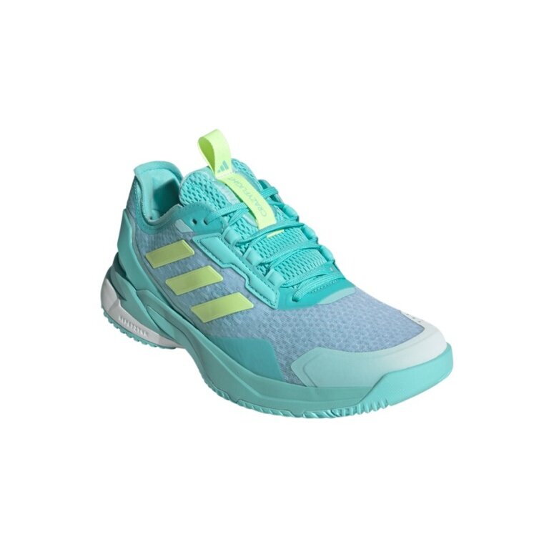adidas Hallen-Indoorschuhe CrazyFlight 6 aquablau/mint Damen