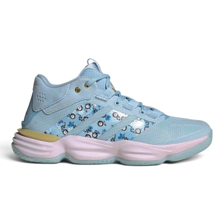 adidas Hallen-Indoorschuhe Disney Princess Courtstabil (Basketball) blau Damen