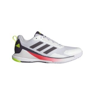 adidas Hallen-Indoorschuhe Novaflight 2 weiss Herren