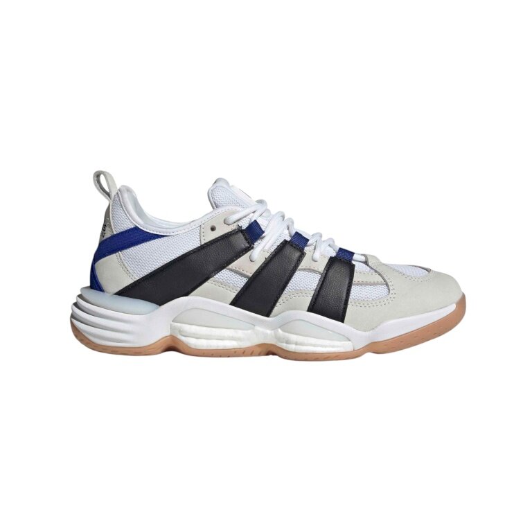 adidas Hallen-Indoorschuhe Stabil 16 2026 weiss/schwarz/blau Herren