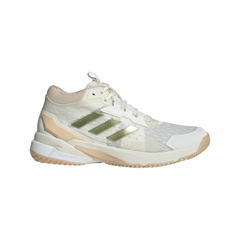 adidas Hallen-Indoorschuhe CrazyFlight 6 Mid weiss/gold Damen