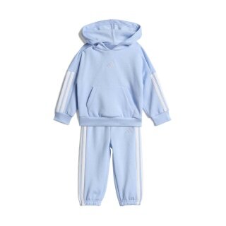 adidas Jogginganzug Essentials (Baumwolle-Mischung) hellblau/weiss Kleinkinder