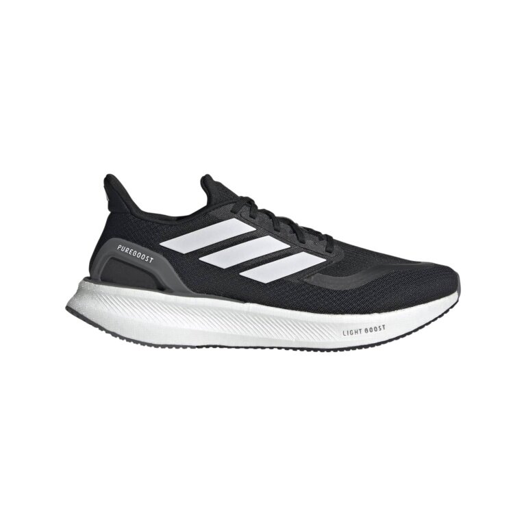 adidas Laufschuhe Pureboost 5 (Dämpfung) schwarz/weiss/grau Herren