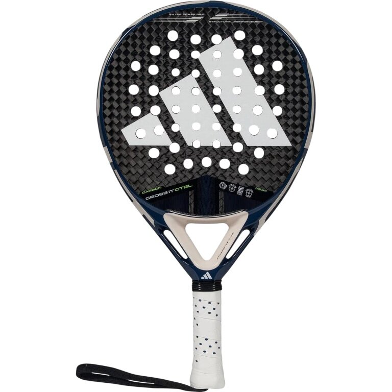 adidas Padelschläger Cross It Carbon Ctrl 3.4 375g/Rund dunkelblau/schwarz