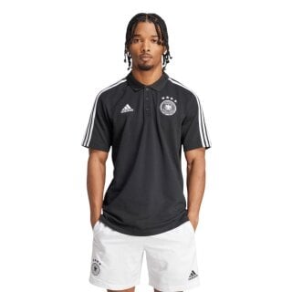 adidas Sport-Polo DFB DNA 3-Streifen (Deutschland/Germany) schwarz Herren