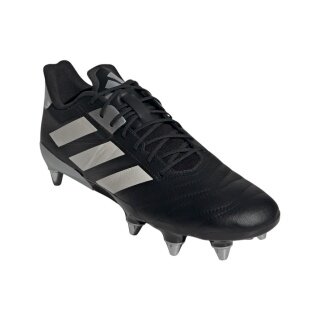 adidas Rugby-Fussballschuhe Kakari RS SG (für weiche Böden) schwarz/silber Herren