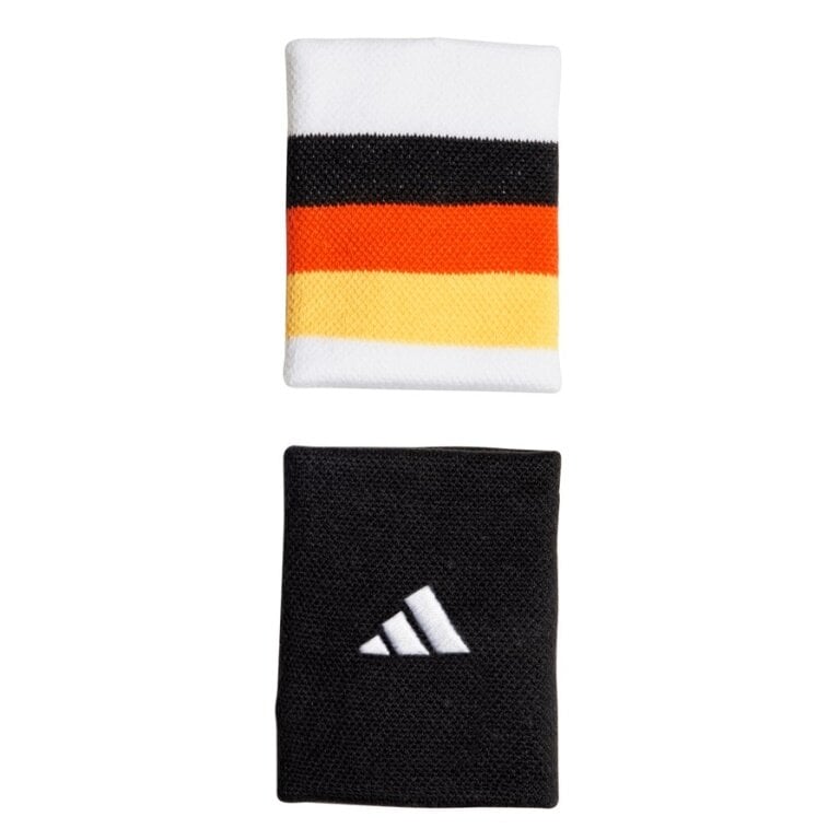 adidas Schweissband DFB Fußball Fan schwarz/weiss - 2 Stück