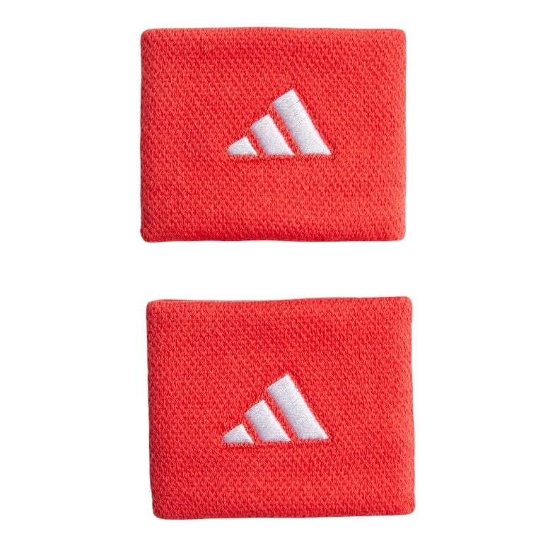 adidas Schweissband Handgelenk Small rot - 2 Stück
