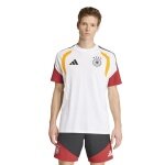 adidas Freizeit-Tshirt Deutschland 26 Tiro Sweat Tee (Baumwolle) weiss Herren