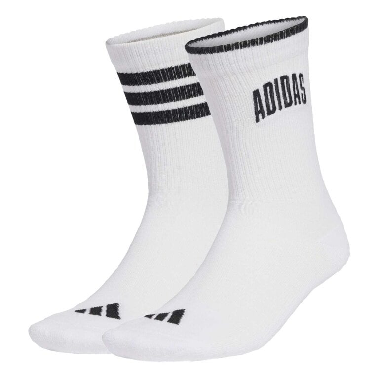 adidas Sportsocken Crew Stadium weiss/schwarz - 2 Paar