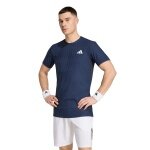 adidas Tennis Tshirt Climacool+ Airchill Freelift (schmal, optimale Bewegungsfreiheit) 2026 navyblau Herren