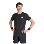 adidas Tennis Tshirt Climacool Freelift Pro (schmal geschnitten, schnelltrocknend) 2026 schwarz Herren