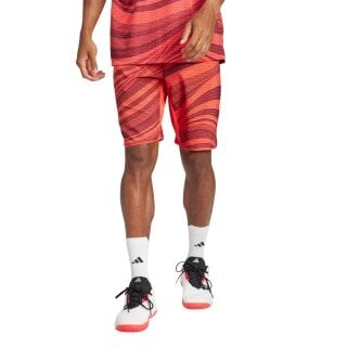 adidas Tennishose Club Climacool Graphic Shorts 9in kurz rot Herren