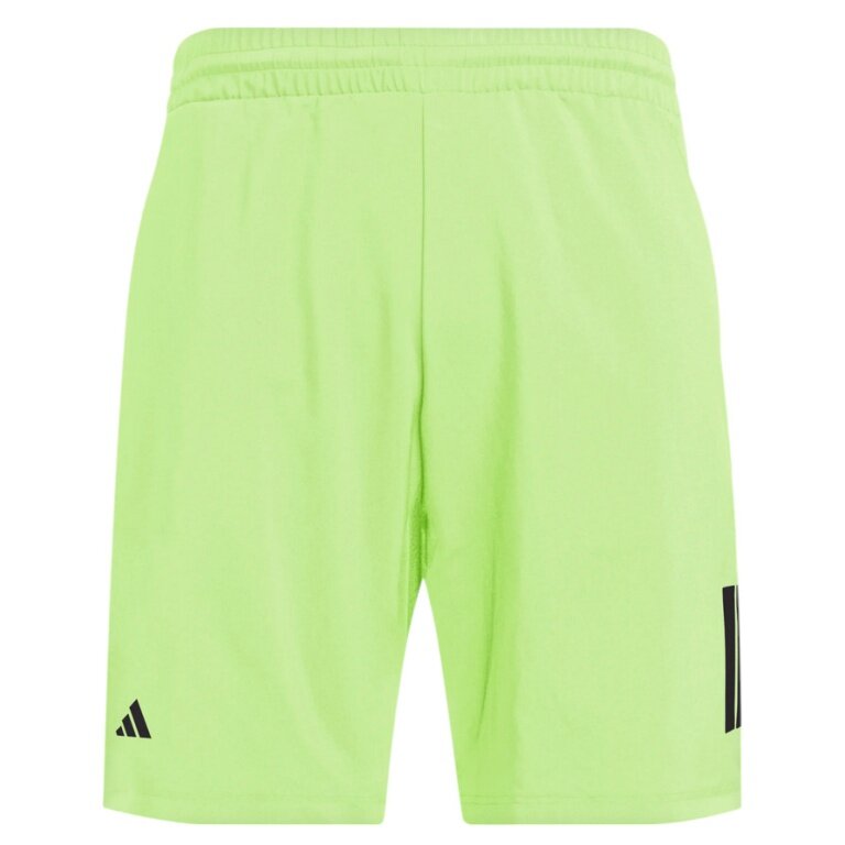 adidas Tennishose Short Club 3-Streifen 2025 limegrün Jungen