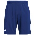adidas Tennishose Short Club 3-Streifen 2025 dunkelblau Jungen