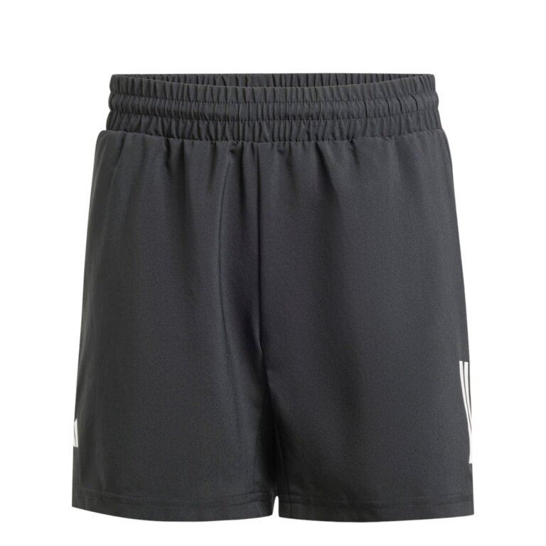 adidas Tennishose Short Club 3-Streifen 2025 schwarz Jungen