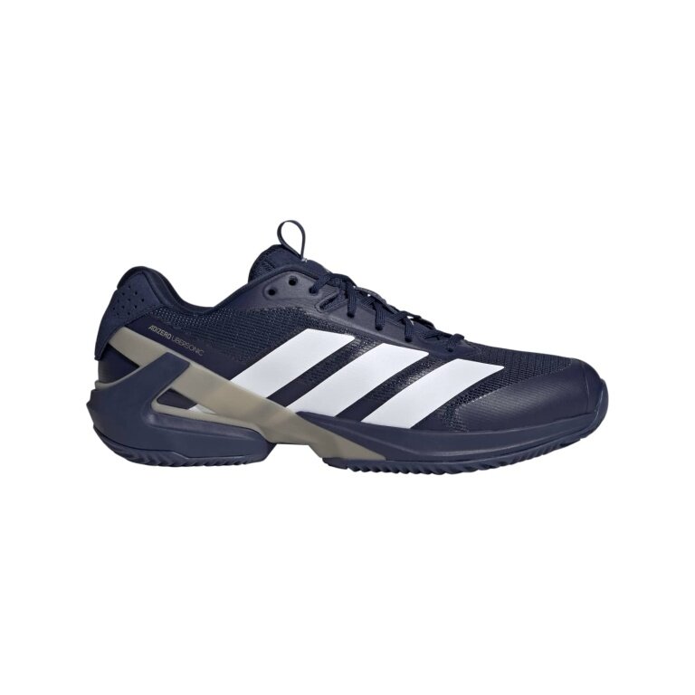 adidas Tennisschuhe Adizero Ubersonic 5 Clay/Sandplatz dunkelblau/weiss/grau Herren