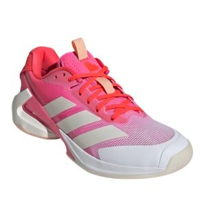 adidas Tennisschuhe Adizero Ubersonic 5 Allcourt/Leichtigkeit pink/rot/weiss Damen