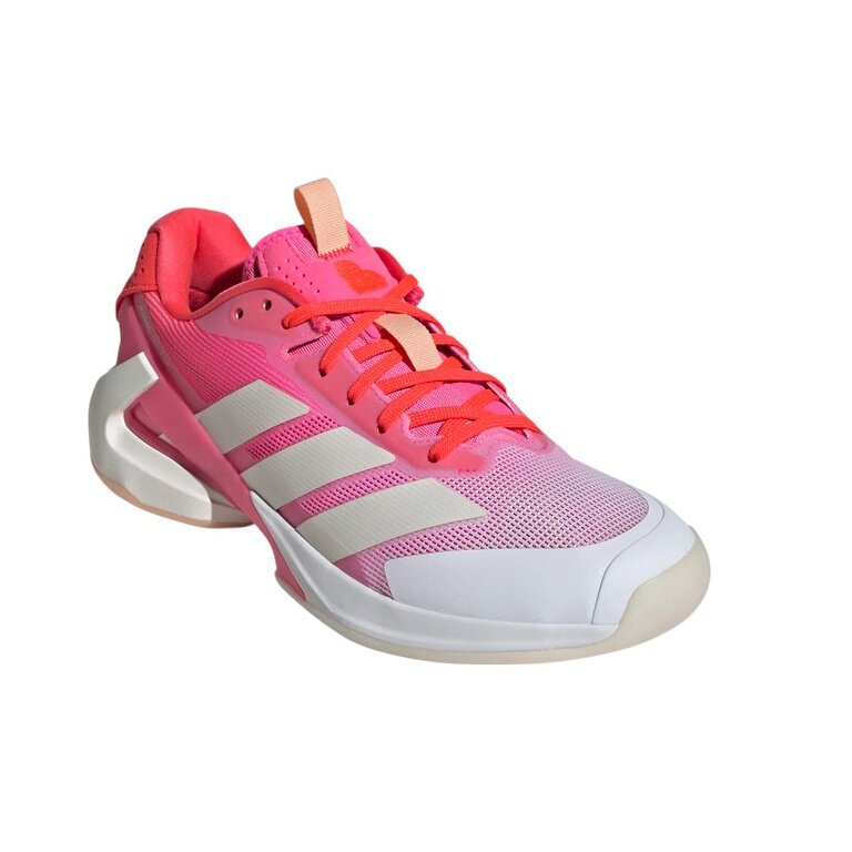 adidas Tennisschuhe Adizero Ubersonic 5 Allcourt/Leichtigkeit pink/rot/weiss Damen