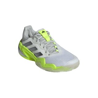 adidas Tennisschuhe Barricade 13 Clay/Sandplatz 2025 grau/lime Damen