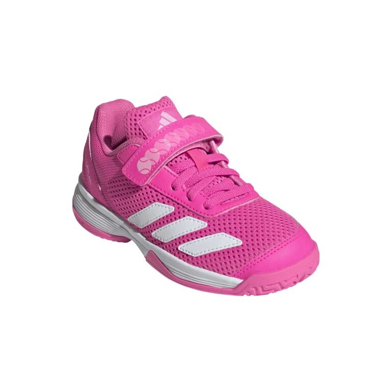 adidas Tennisschuhe Courtflash CF C Allcourt (Klettverschluss) 2026 pink Mädchen