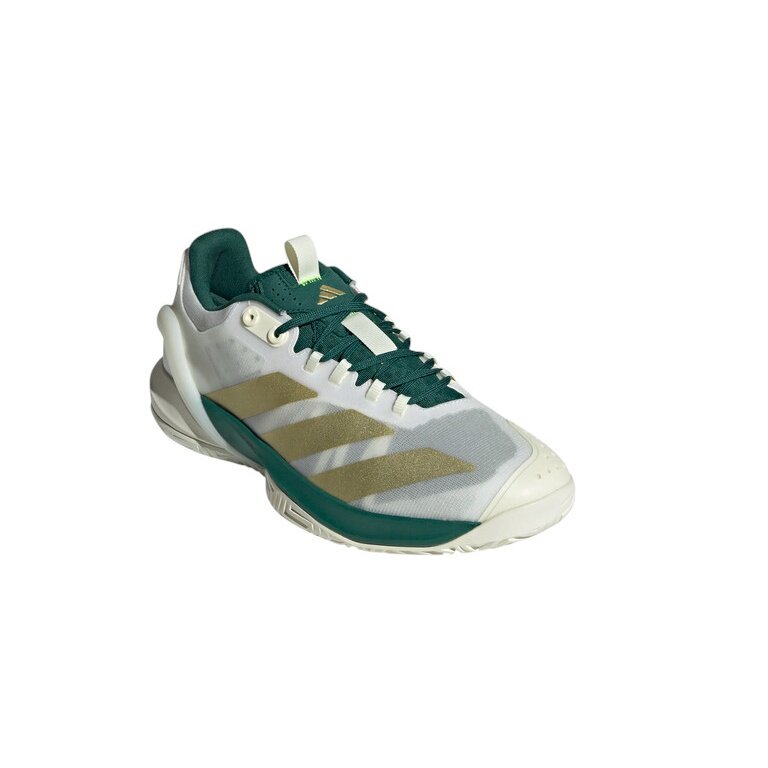 adidas Tennisschuhe adizero Cybersonic Allcourt/Dämpfung 2025 weiss/grün/gold Herren