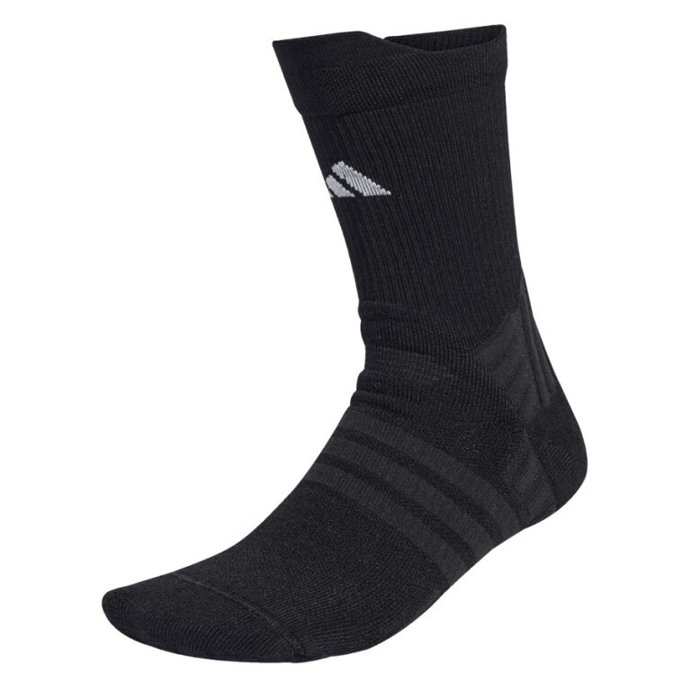 adidas Tennissocke Crew Gepolstert - Materialmix - schwarz - 1 Paar