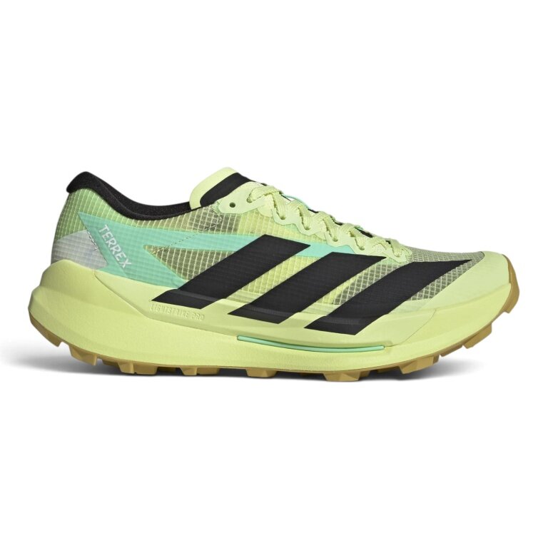 adidas Trail-Laufschuhe Terrex Agravic TT limegrün/schwarz Herren