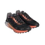 adidas Trail-Laufschuhe Terrex Agravic Flow 2.0 GTX (wasserdicht) schwarz/orange Damen