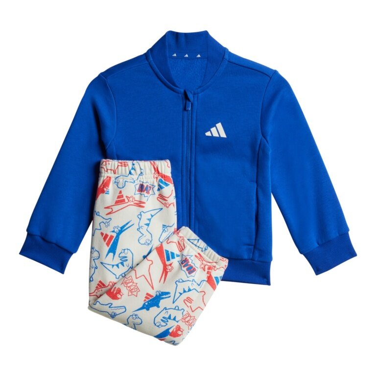 adidas Trainingsanzug Saisonal Essentials Adiraptor royalblau/beige Jungen