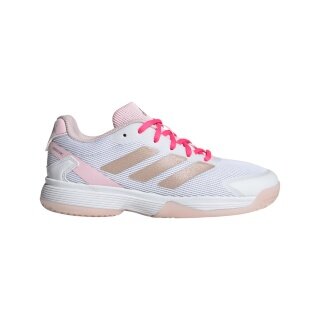 adidas Tennisschuhe Ubersonic Allcourt 2025 weiss/rosa Mädchen