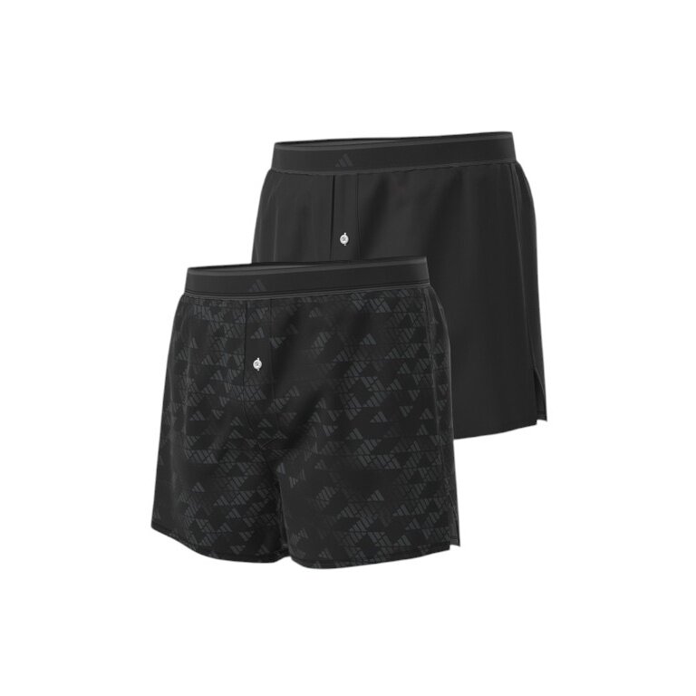adidas Unterwäsche Boxershorts Active Woven schwarz - 2 Stück
