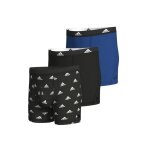 adidas Unterwäsche Boxershorts Brief mehrfarbig schwarz/blau - 3 Stück