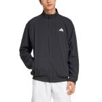 adidas Tennis-Trainingsjacke Walk On (100% Polyester) schwarz Herren