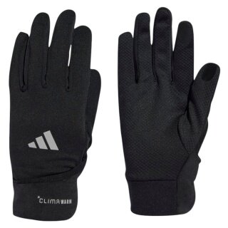 adidas Laufhandschuhe Run Glove Conv CLIMAWARM (reflektierende details) schwarz - 1 Paar
