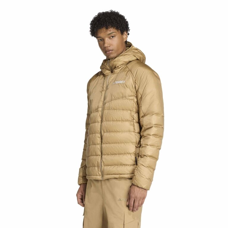 adidas Winter-Daunenjacke Terrex Xperior CLIMAWARM+ Down braun Herren