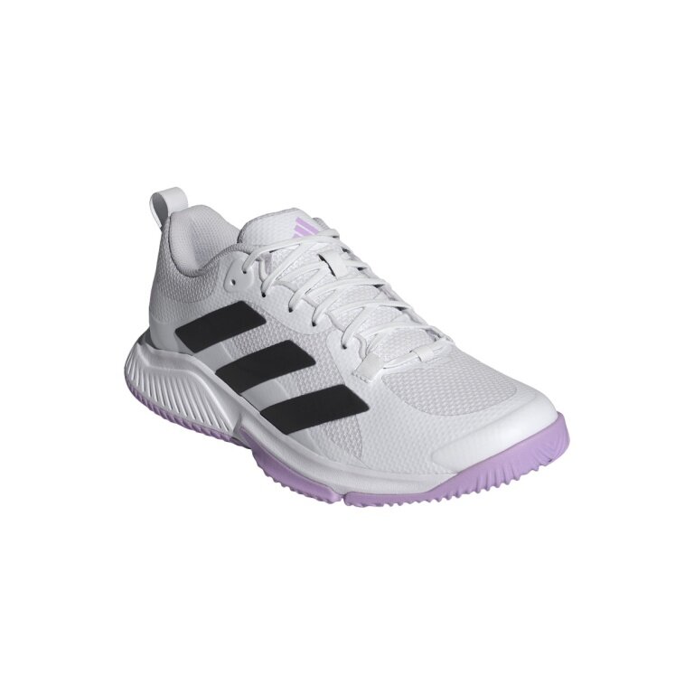 adidas Hallen-Indoorschuhe Court Team Bounce 2 weiss/lavender Damen