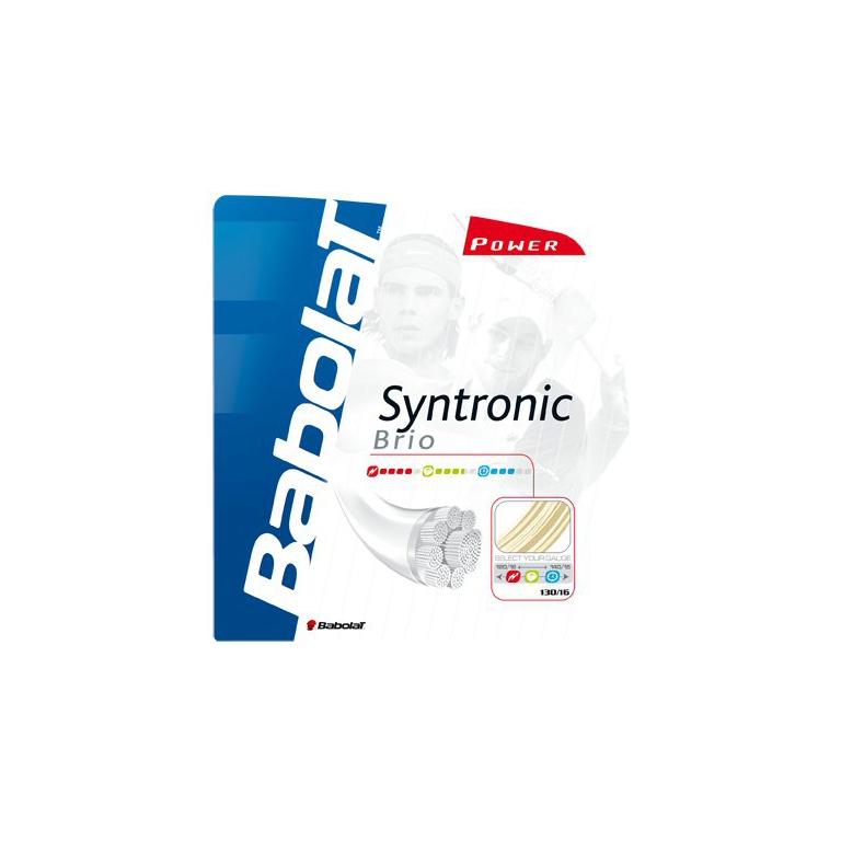 Besaitung mit Babolat Syntronic Brio