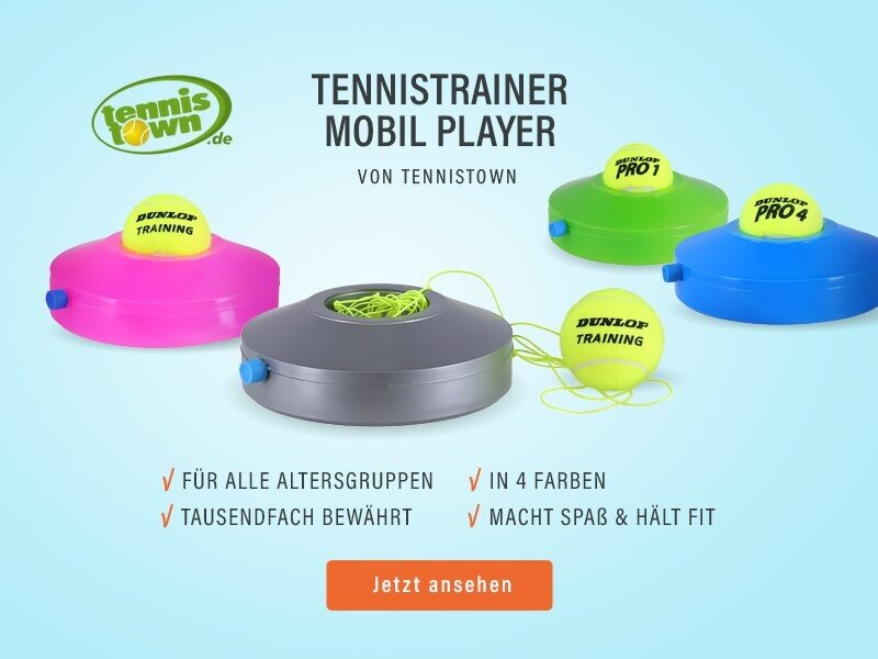 Tennistrainer Mobil Player Schlag-Übungsgerät