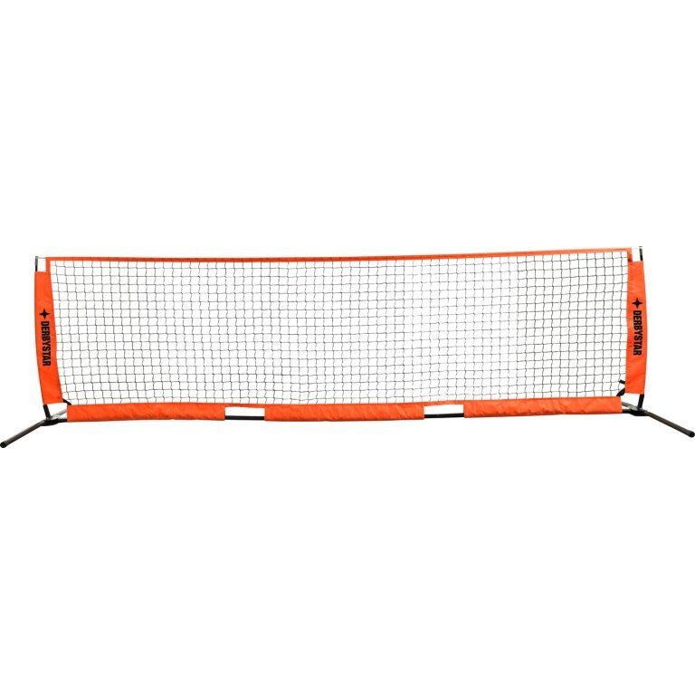 Derbystar Fussballtennisnetz (inkl. Netz und Transporttasche) orange 600x87cm